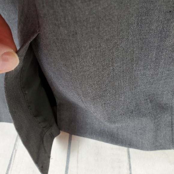 Mexx Career Sheath Dress Charcoal Gray Cap Sleeve Size 34 NWT Friends Classic - Picture 9 of 16